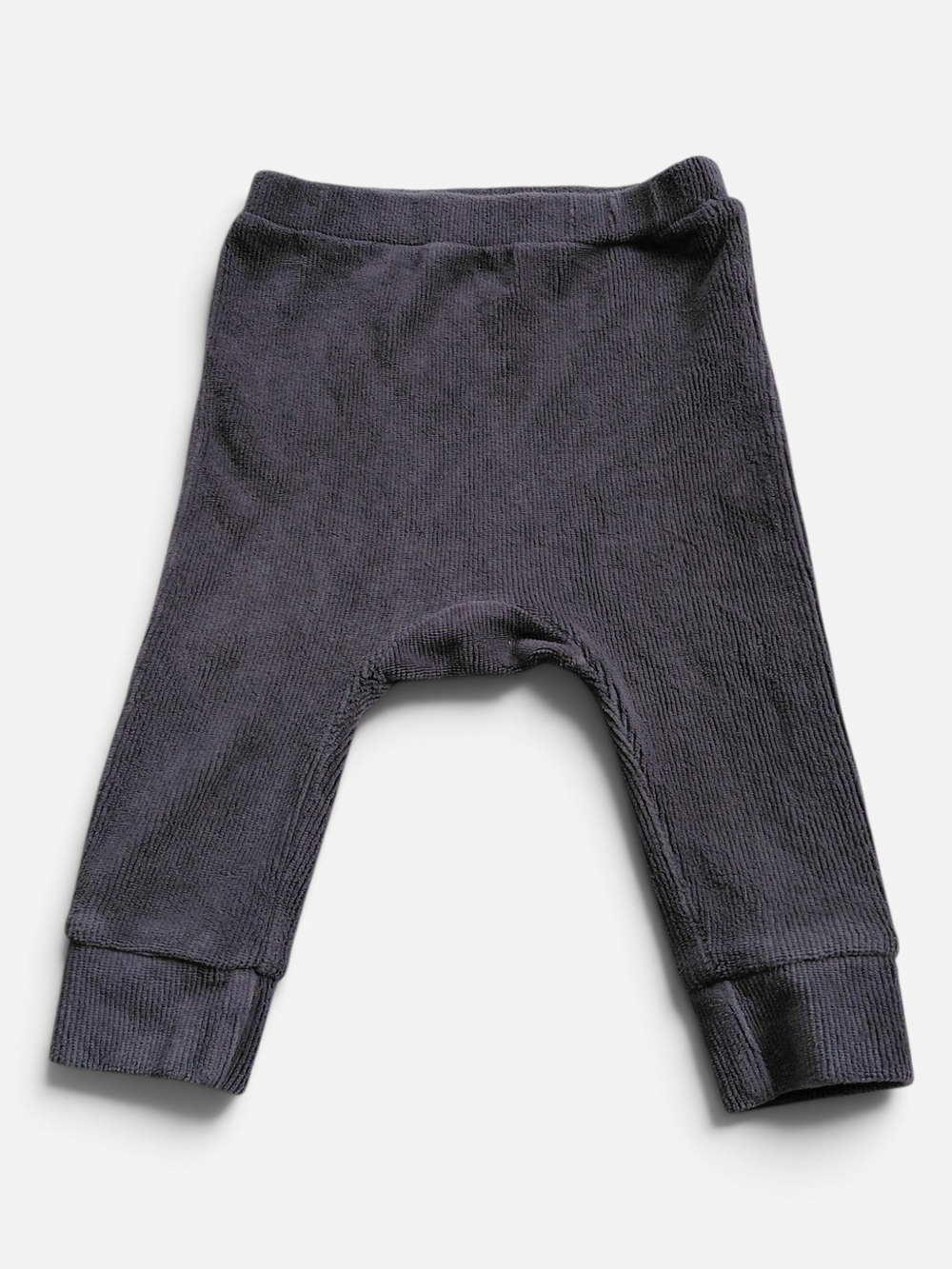Modern Moments by Gerber Ribbed Sweater Knit Infant Pants Gray 3-6M